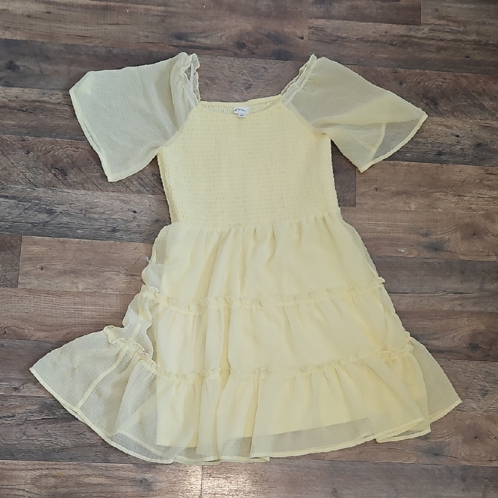 Yellow Kids Dress